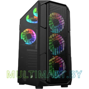 Корпус 1stPlayer Firebase XF (XF-BK-4F1)